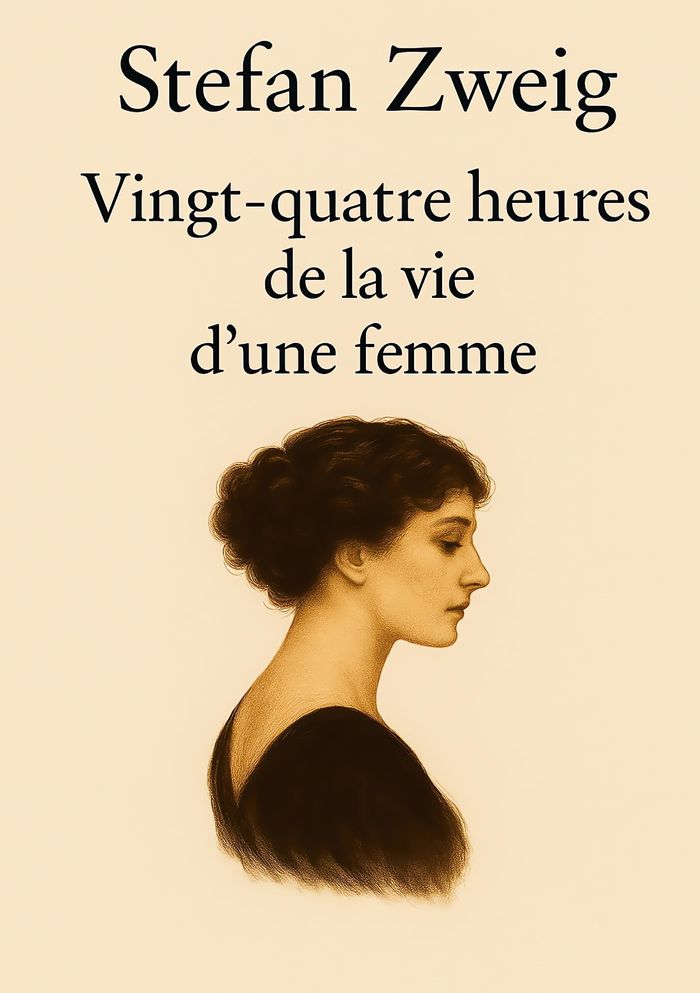 Couverture du livre « Vingt-quatre heures de la vie d'une femme : Une exploration poignante des passions humaines et des dilemmes moraux. » de Stefan Zweig, librairie Les Contes Infusés à Corte