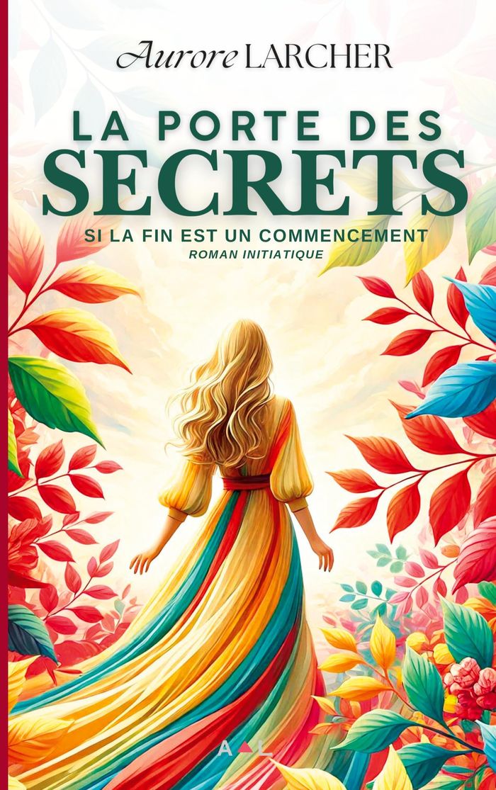 Couverture du livre « La porte des secrets : si la fin est un commencement » de Aurore Larcher, librairie Les Contes Infusés à Corte