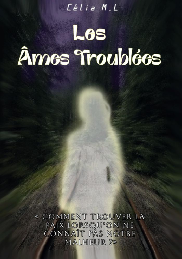 Couverture du livre « Les âmes troublées : comment trouver la paix lorsqu'on ne connaît pas notre malheur ? » de Célia M.L, librairie Les Contes Infusés à Corte