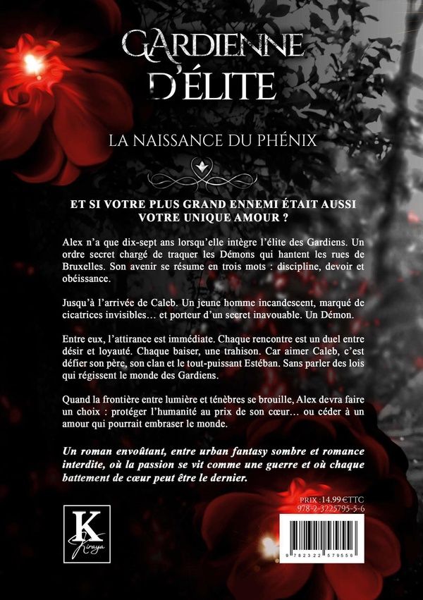 Quatrième de couverture de « Gardienne d'élite : la naissance du Phénix »