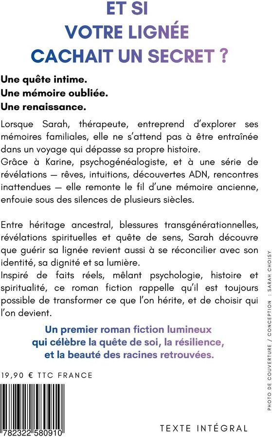 Quatrième de couverture de « LORSQUE LA MEMOIRE S'EVEILLE »
