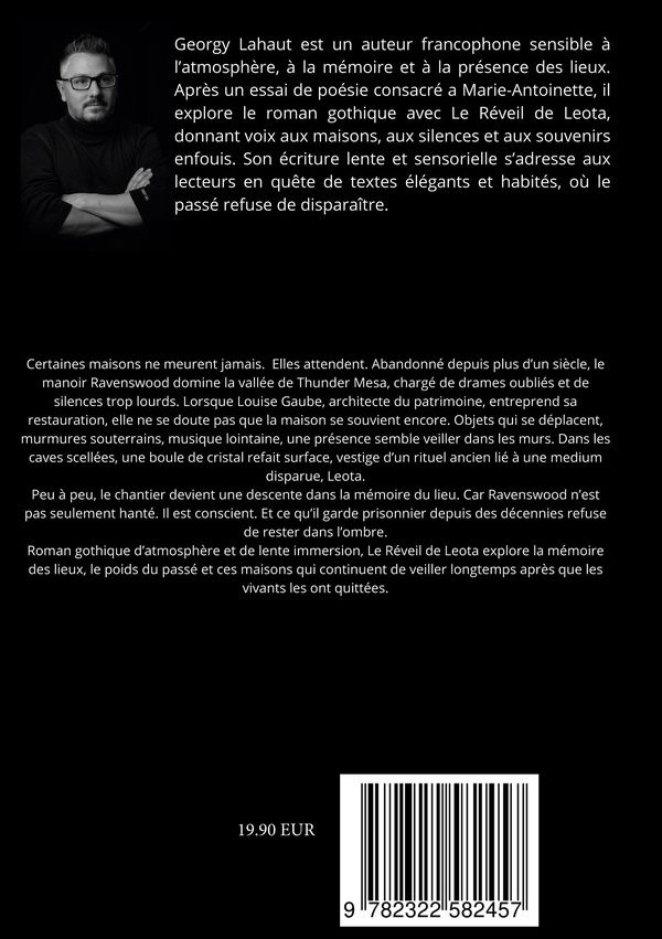 Quatrième de couverture de « Le réveil de Léota : un roman gothique dans l'univers de Ravenswood »
