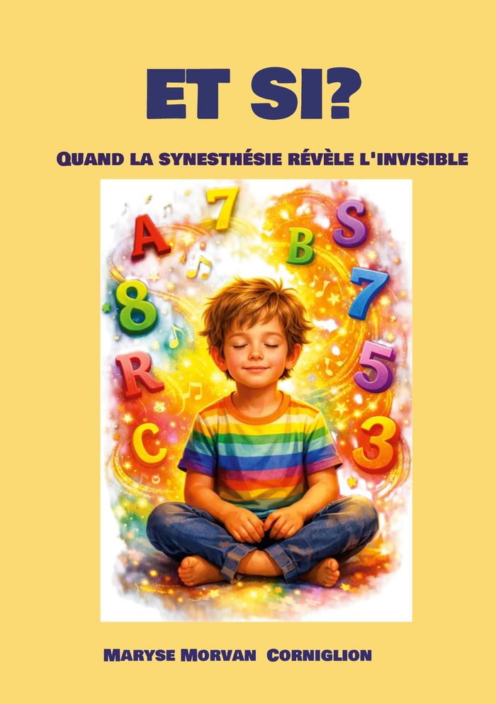 Couverture du livre « Et si ? : quand la synesthésie révèle l'invisible » de Maryse Morvan Corniglion, librairie Les Contes Infusés à Corte