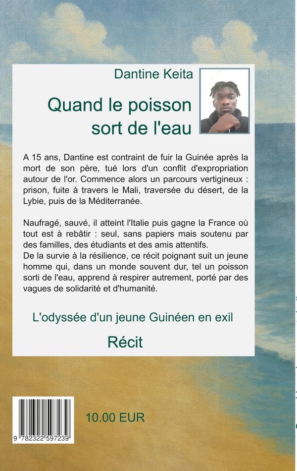 Quatrième de couverture de « QUAND LE POISSON SORT DE L'EAU - ILLUSTRATIONS, COULEUR »