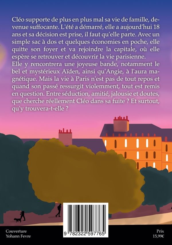Quatrième de couverture de « PAPA, MAMAN, JE NE RENTRE PAS CE SOIR »