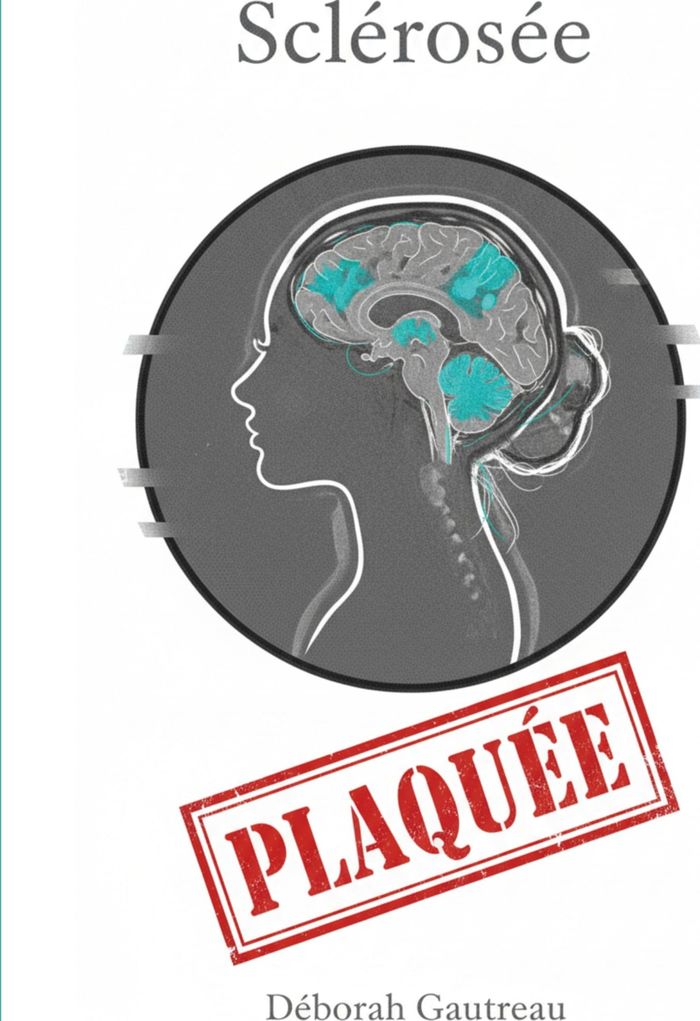 Couverture du livre « Sclérosée plaquée » de Déborah Gautreau, librairie Les Contes Infusés à Corte