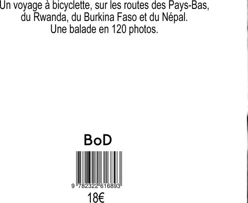 Quatrième de couverture de « A BICYCLETTE »