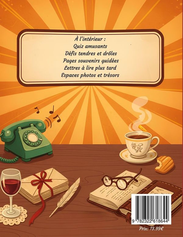 Quatrième de couverture de « Mamie raconte moi ton histoire, balance tes dossiers »