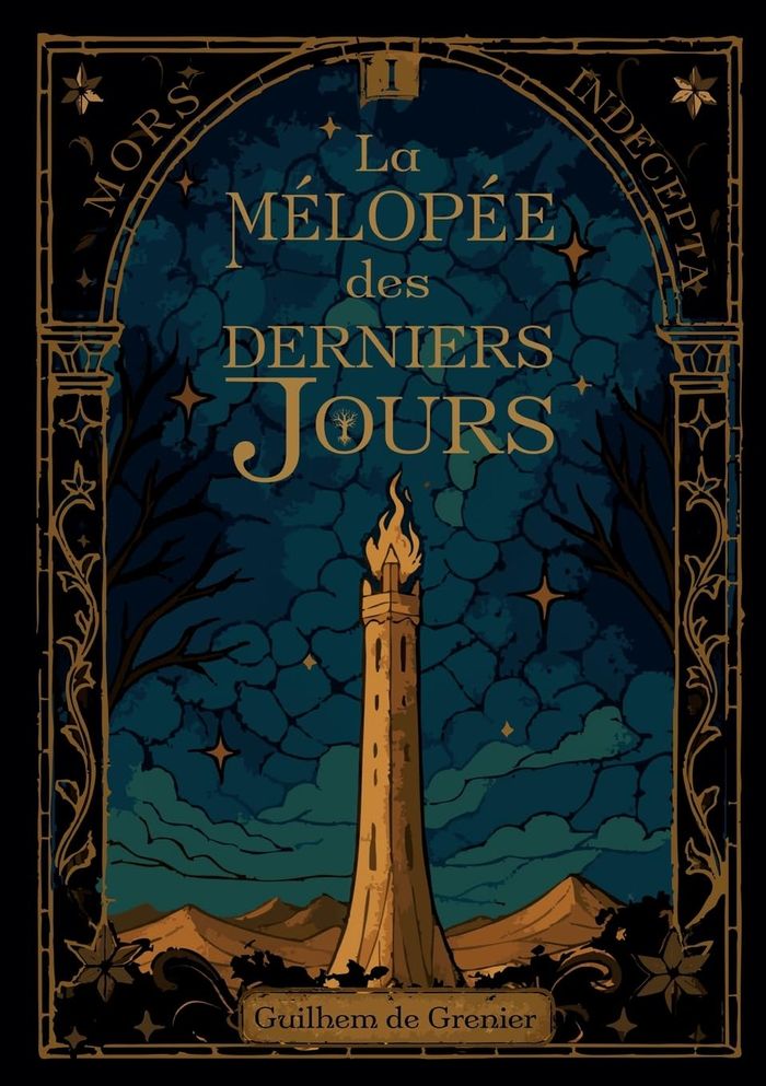 Couverture du livre « La mélopée des derniers jours » de Guilhem de Grenier, librairie Les Contes Infusés à Corte