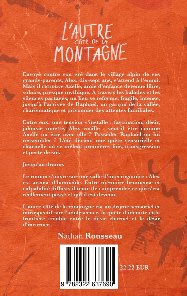 Quatrième de couverture de « L'AUTRE COTE DE LA MONTAGNE »
