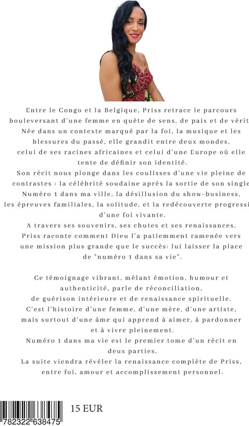 Quatrième de couverture de « NUMERO 1 DANS MA VIE - NUMERO 1 DANS MA VIE (PARTIE 1) - ILLUSTRATIONS, COULEUR »