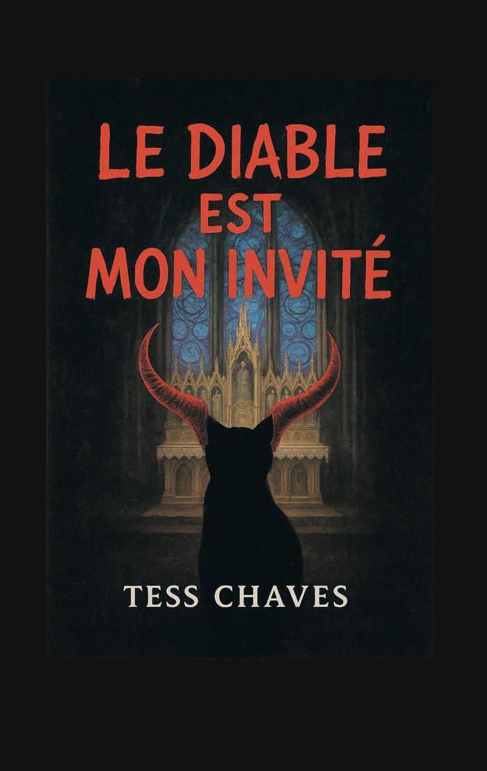 Couverture du livre « LE DIABLE EST MON INVITE » de Tess Chaves, librairie Les Contes Infusés à Corte
