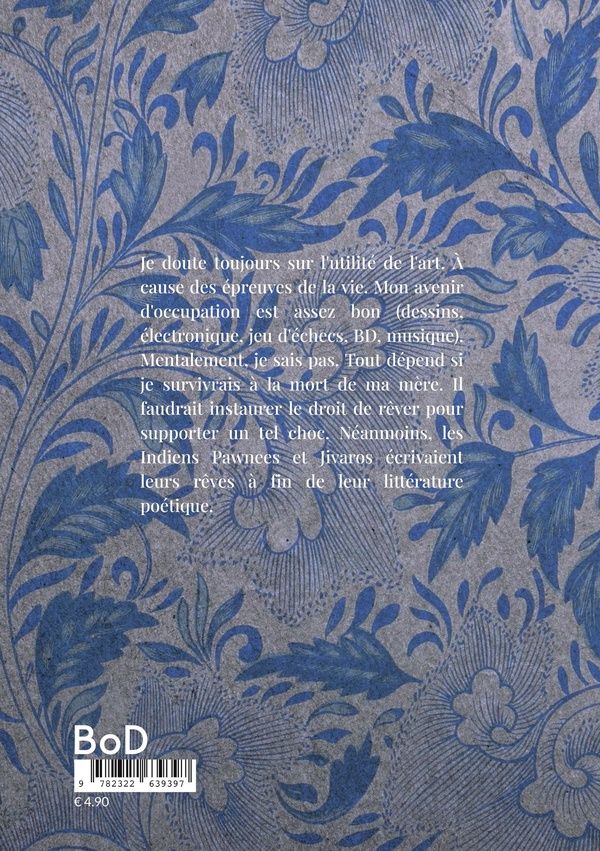 Quatrième de couverture de « MES REVES DE MINUIT - DESSINS »