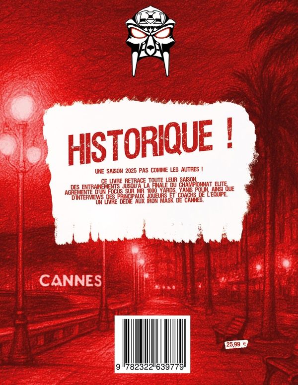 Quatrième de couverture de « Kings of South : livre saison Iron Mask 2025 »