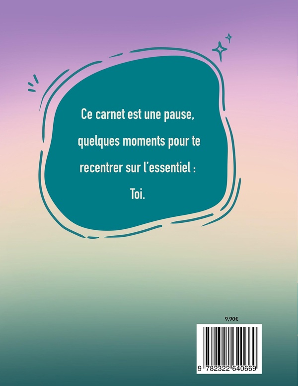 Quatrième de couverture de « Révèle ta lumière : 5 minutes par jour pour se retrouver sans se bousculer »