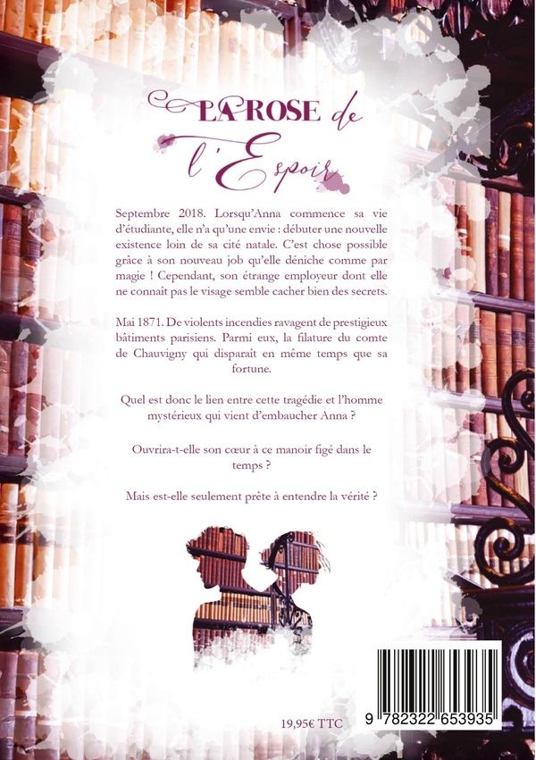 Quatrième de couverture de « LA ROSE DE L'ESPOIR »