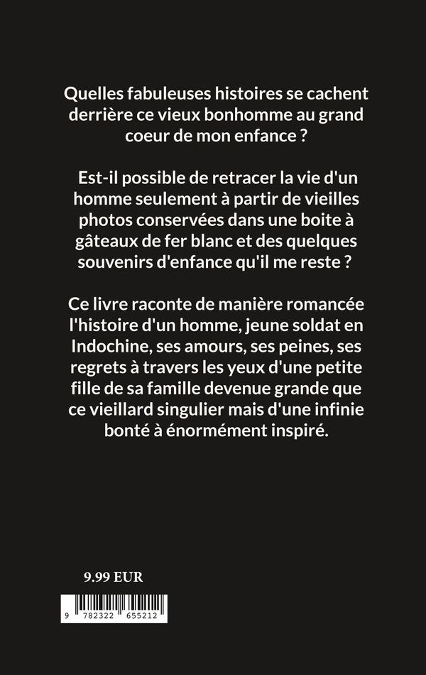 Quatrième de couverture de « JOJO »