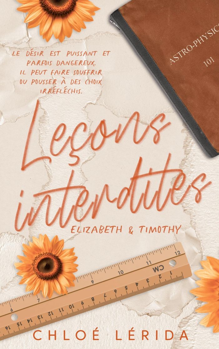 Couverture du livre « Leçons interdites : Elizabeth & Timothy » de Chloé Lérida, librairie Les Contes Infusés à Corte