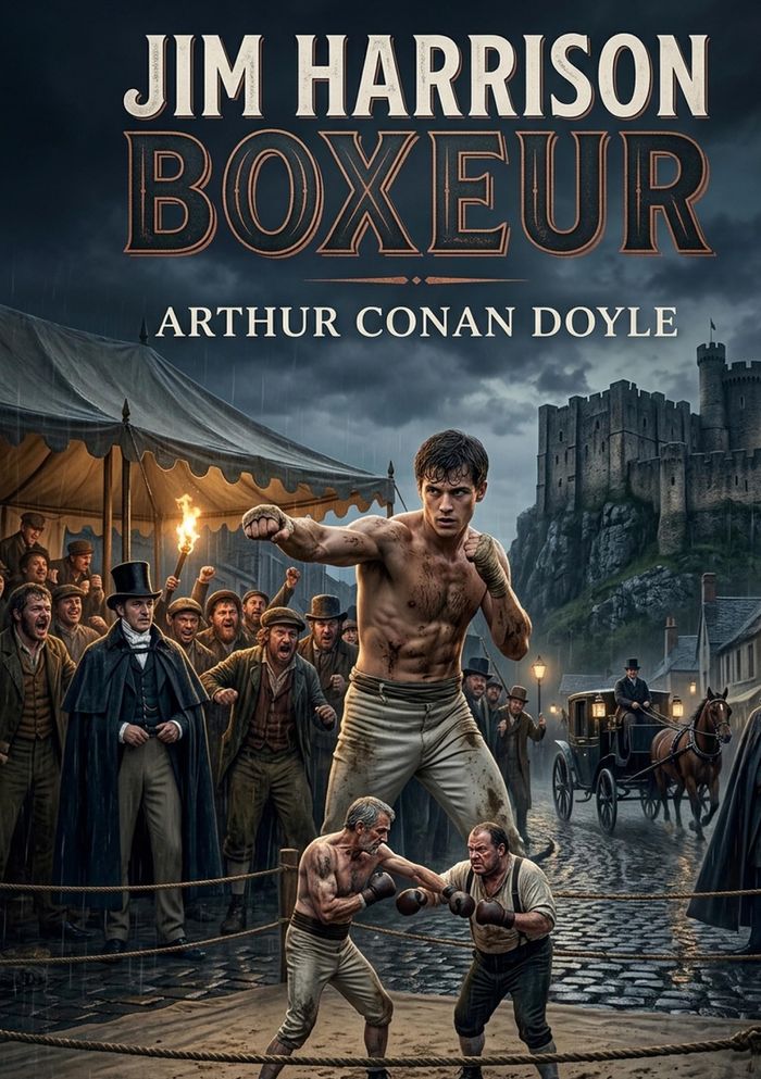 Couverture du livre « Jim Harrison, Boxeur », librairie Les Contes Infusés à Corte