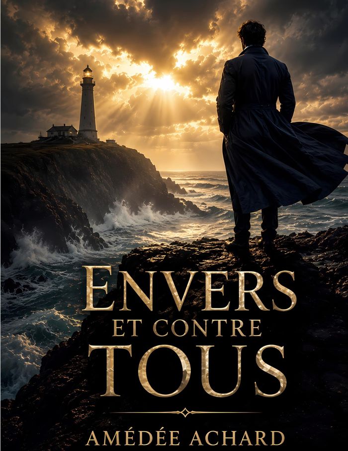 Couverture du livre « Envers et contre tous » de Amédée Achard, librairie Les Contes Infusés à Corte