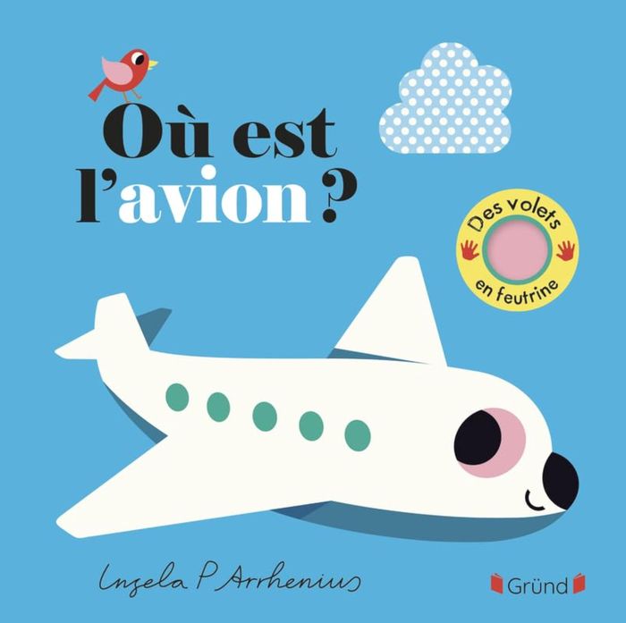 Couverture du livre « Où est l'avion ? » de Ingela Peterson Arrhenius, librairie Les Contes Infusés à Corte
