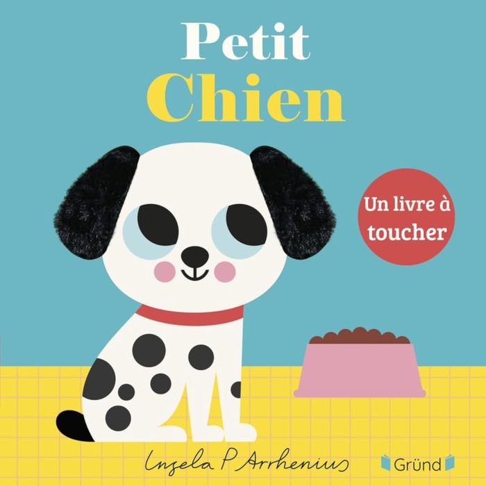 Couverture du livre « Petit chien » de Ingela Peterson Arrhenius, librairie Les Contes Infusés à Corte