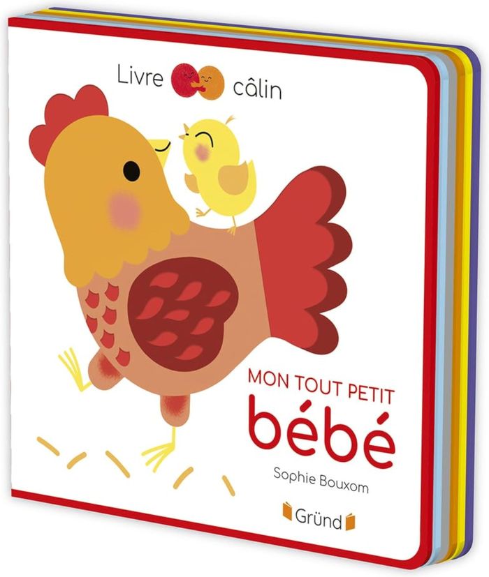 Couverture du livre « Mon tout petit bébé » de Sophie Bouxom, librairie Les Contes Infusés à Corte