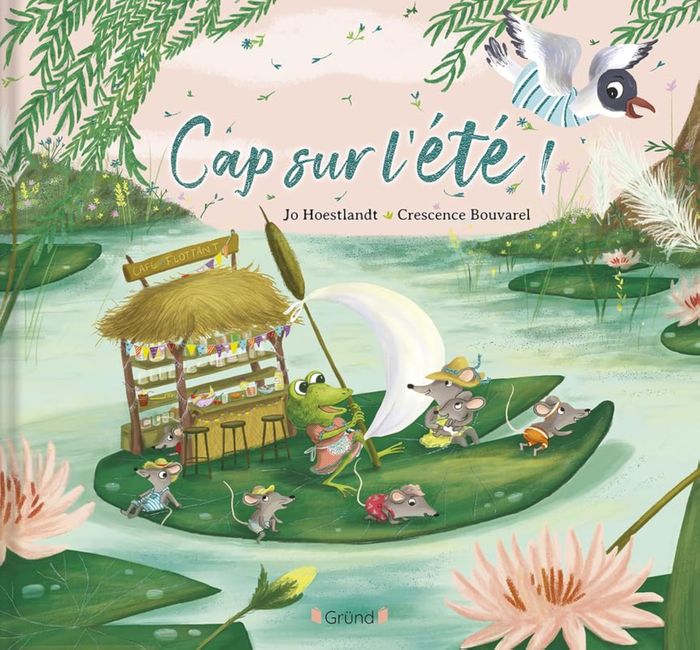 Couverture du livre « Cap sur l'été ! » de Jo Hoestlandt, librairie Les Contes Infusés à Corte