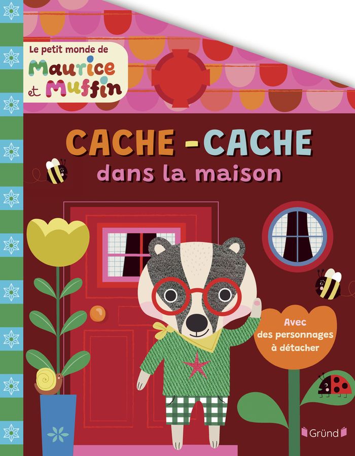 Couverture du livre « MAURICE ET MUFFIN - CACHE-CACHE DANS LA MAISON », librairie Les Contes Infusés à Corte