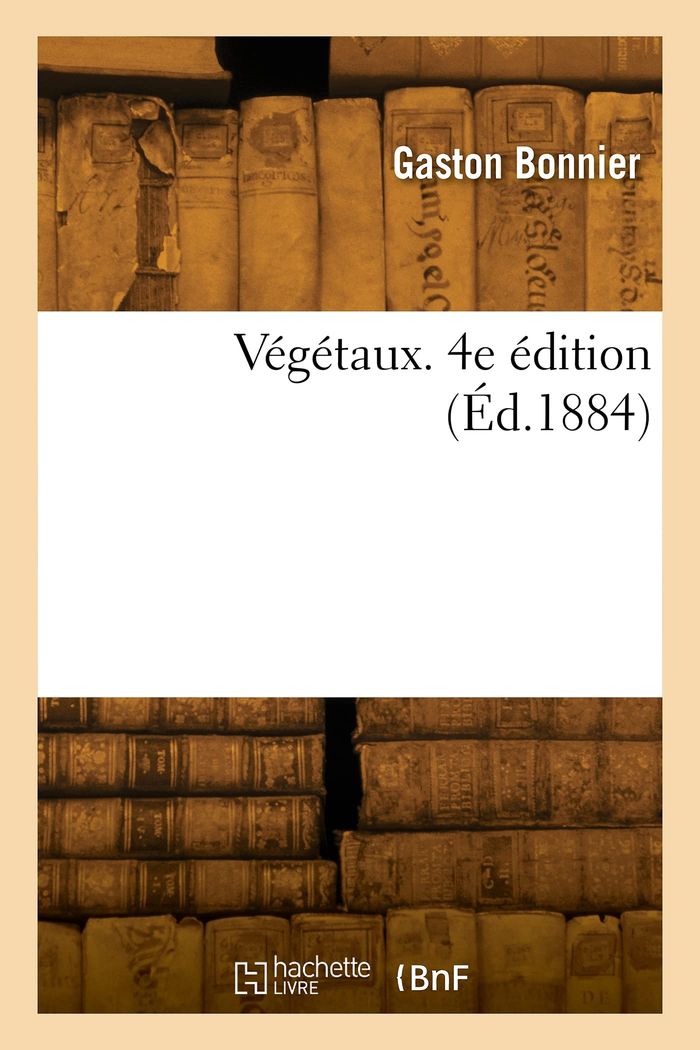 Couverture du livre « VEGETAUX. 4E EDITION », librairie Les Contes Infusés à Corte
