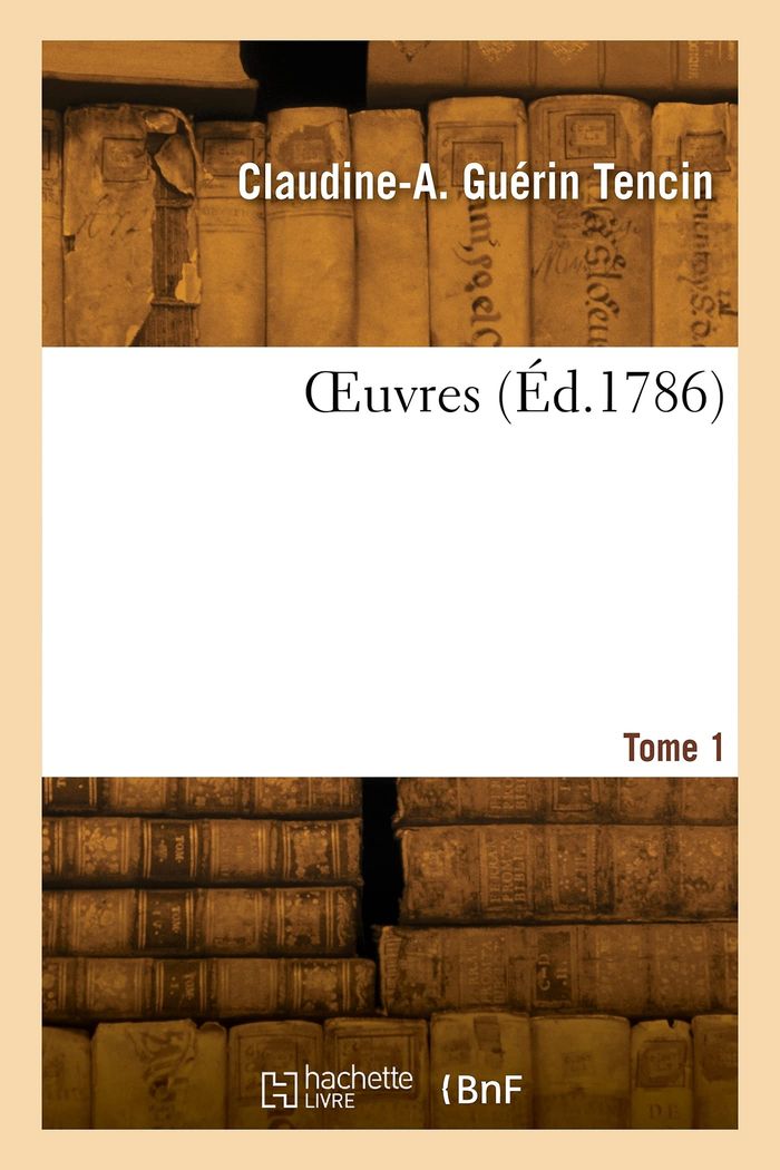 Couverture du livre « OEUVRES. TOME 1 », librairie Les Contes Infusés à Corte