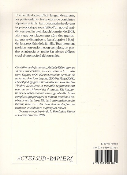 Quatrième de couverture de « A L'OUEST »