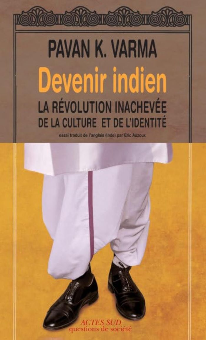 Couverture du livre « DEVENIR INDIEN - LA REVOLUTION INACHEVEE DE LA CULTURE ET DE L'IDENTITE », librairie Les Contes Infusés à Corte