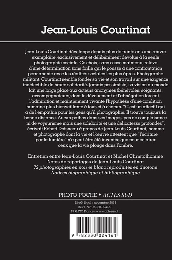Quatrième de couverture de « JEAN-LOUIS COURTINAT »