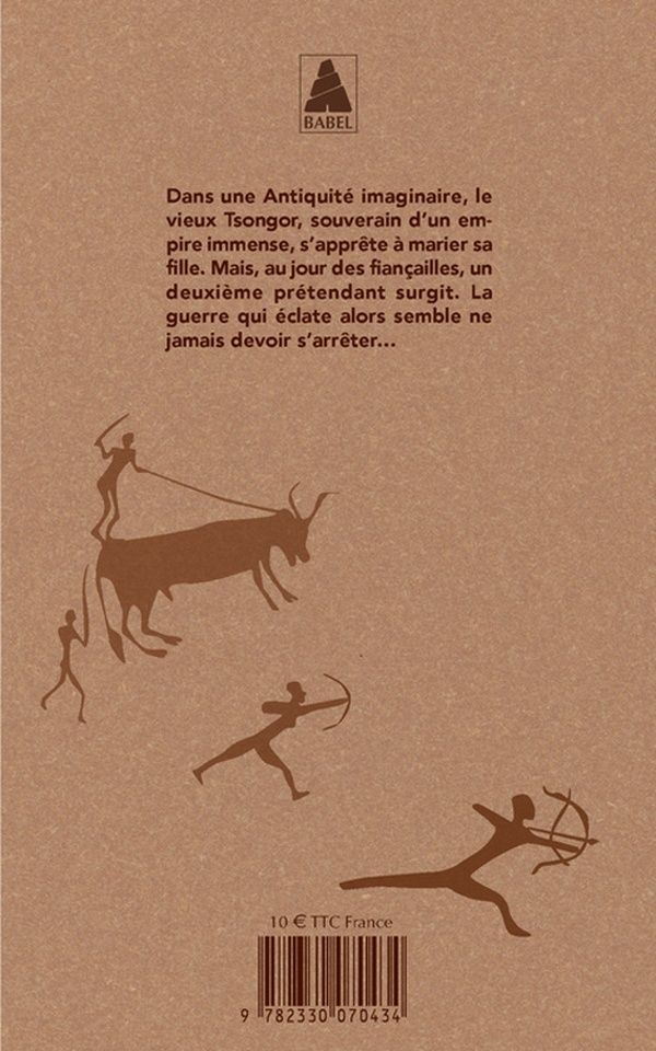 Quatrième de couverture de « La mort du roi Tsongor : roman »