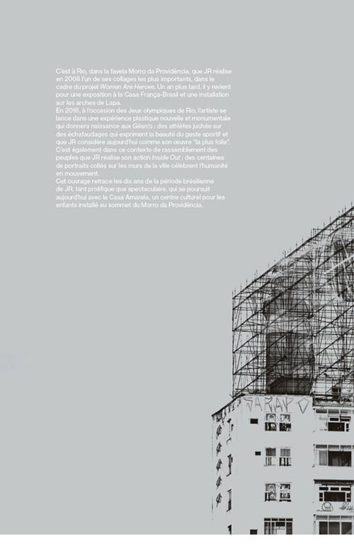 Quatrième de couverture de « JR - GEANTS - JO RIO »