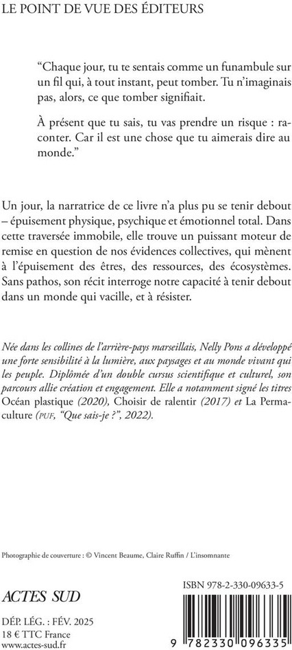 Quatrième de couverture de « Le grand épuisement »