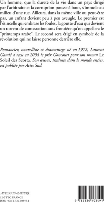 Quatrième de couverture de « Et les colosses tomberont »