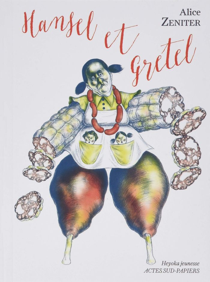 Couverture du livre « Hansel et Gretel : le début de la faim » de Alice Zeniter, librairie Les Contes Infusés à Corte