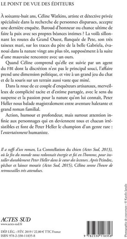 Quatrième de couverture de « Céline : roman »