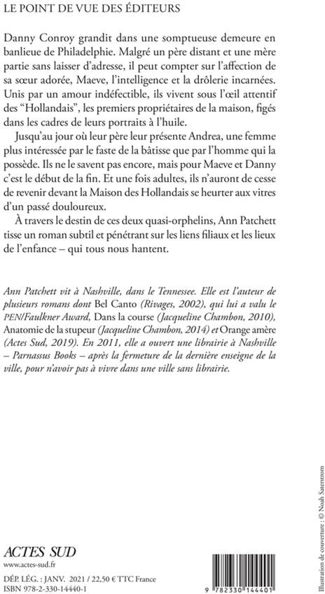Quatrième de couverture de « La maison des Hollandais : roman »