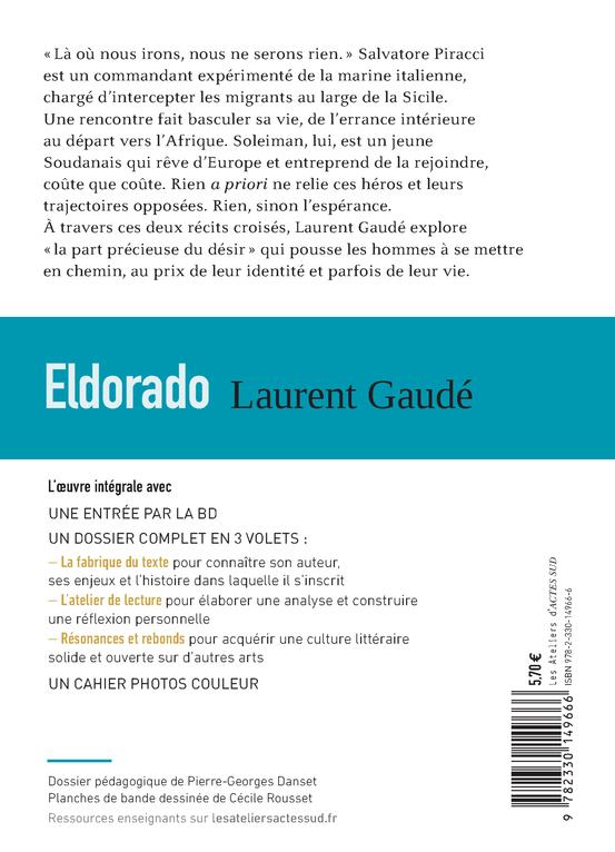 Quatrième de couverture de « Eldorado »