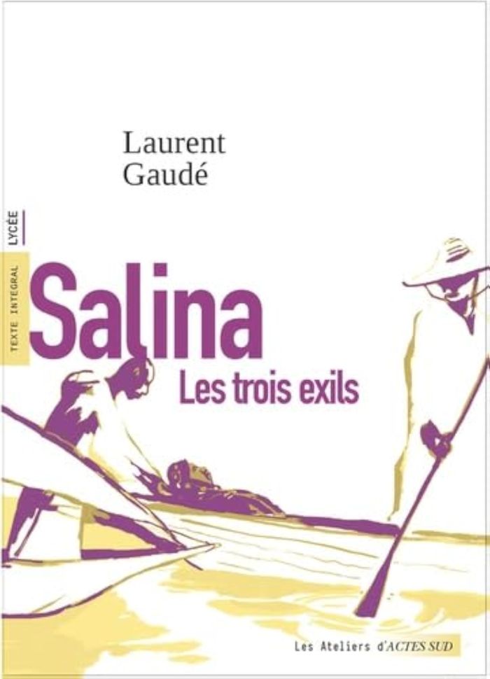 Couverture du livre « Salina : les trois exils » de Laurent Gaudé, librairie Les Contes Infusés à Corte