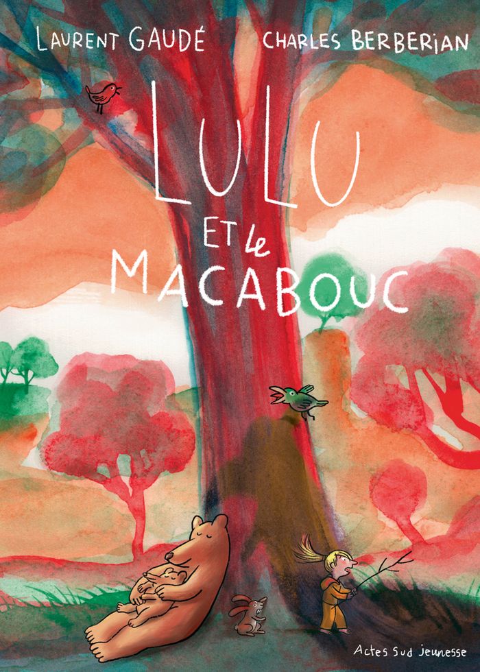 Couverture du livre « Lulu et le Macabouc » de Laurent Gaudé, librairie Les Contes Infusés à Corte