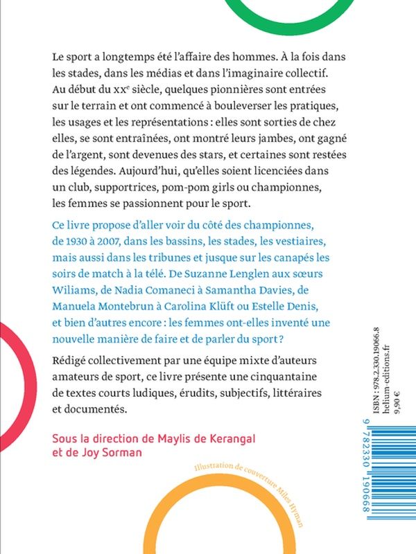 Quatrième de couverture de « Femmes & sport : regards sur les athlètes, les supportrices et les autres »