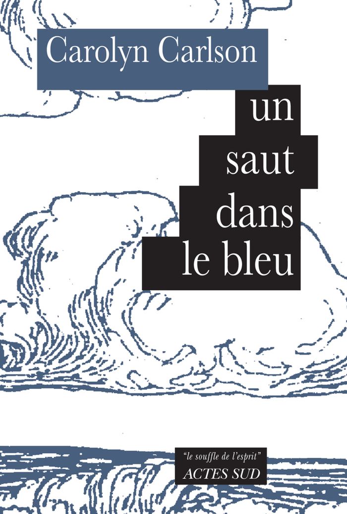 Couverture du livre « Un saut dans le bleu », librairie Les Contes Infusés à Corte