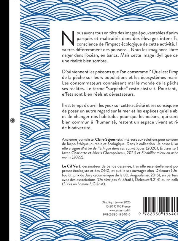 Quatrième de couverture de « Manger du poisson ? »