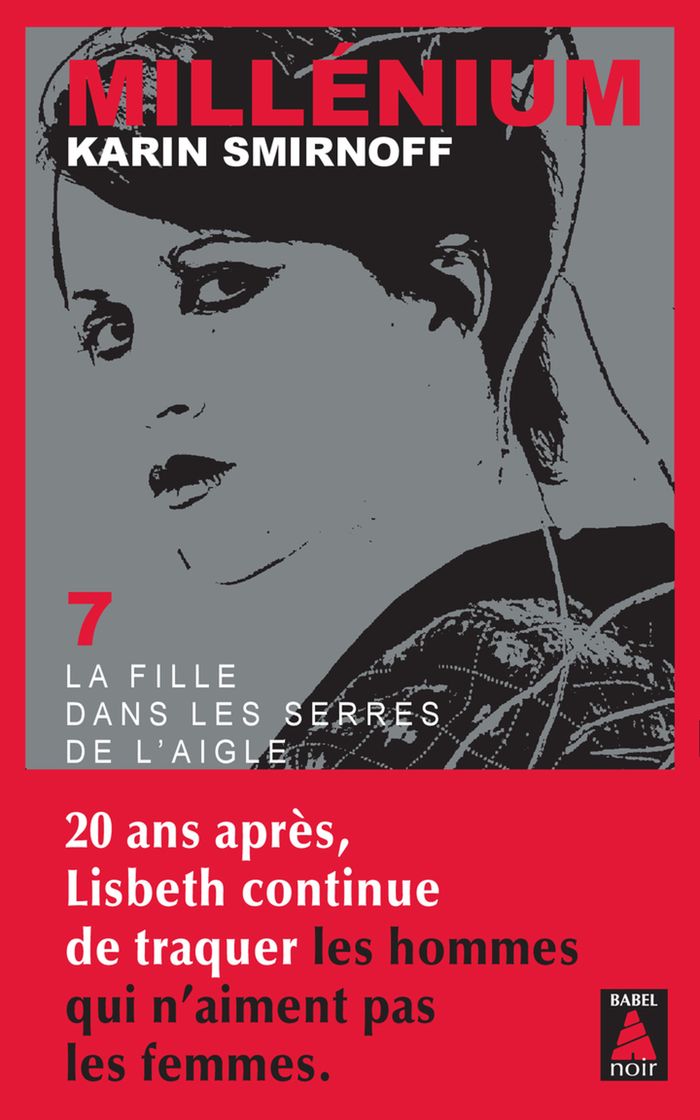 Couverture du livre « La fille dans les serres de l'aigle » de Karin Smirnoff, librairie Les Contes Infusés à Corte