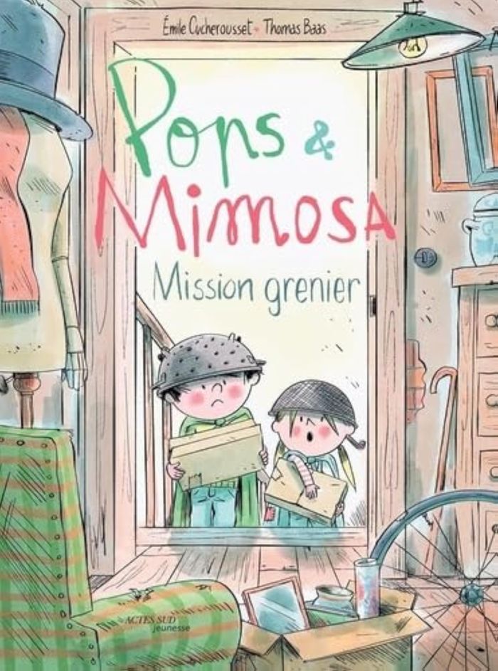Couverture du livre « Mission grenier » de Émile Cucherousset, librairie Les Contes Infusés à Corte