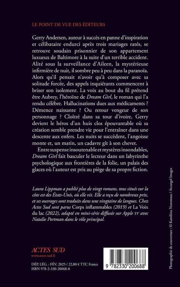 Quatrième de couverture de « Dream girl »